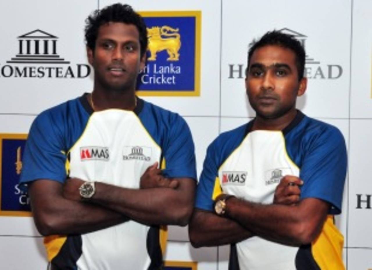 Angelo Mathews could be in danger of losing his captaincy in the current crisis&nbsp;&nbsp;&bull;&nbsp;&nbsp;Manoj Ridimahaliyadda