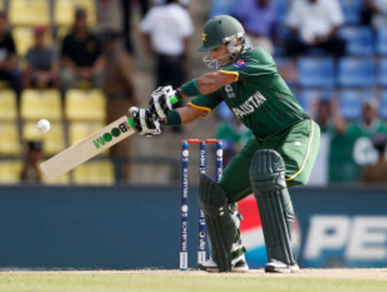Mohammad Hafeez made 43 in 38 balls, New Zealand v Pakistan, World T20 2012, Group D, Pallekele, September, 23, 2012