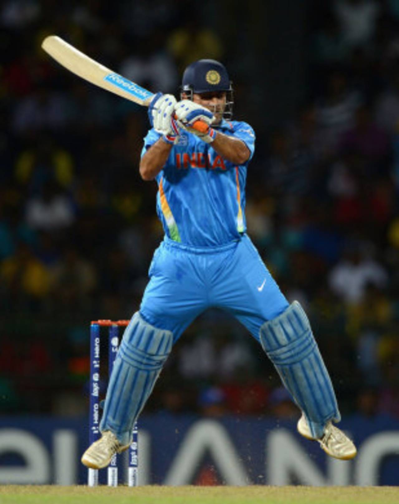 Will MS Dhoni treat his home crowd to his helicopter shot?&nbsp;&nbsp;&bull;&nbsp;&nbsp;Getty Images