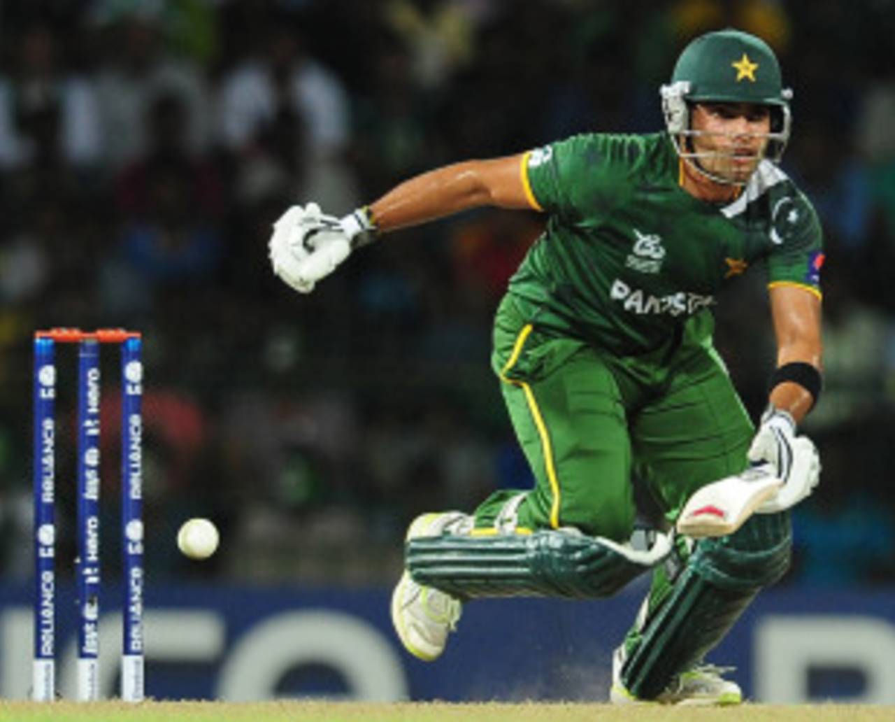 Umar Akmal scored 21, India v Pakistan, Super Eights, World Twenty20, Colombo, September 30, 2012