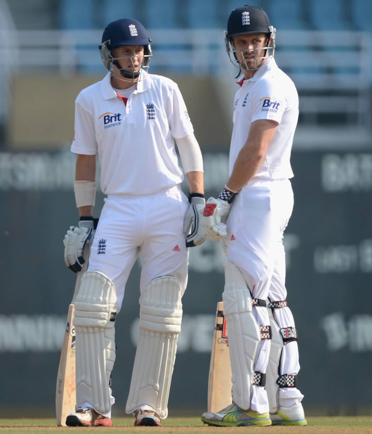 Nick Compton and Joe Root opened the innings, Mumbai A v England XI, Mumbai, 1st day, November 3, 2012