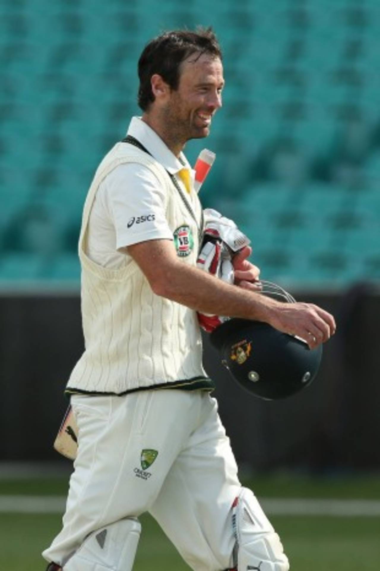 Rob Quiney walks off the ground, Australia A v South Africans, Sydney, 3rd day, November 4, 2012
