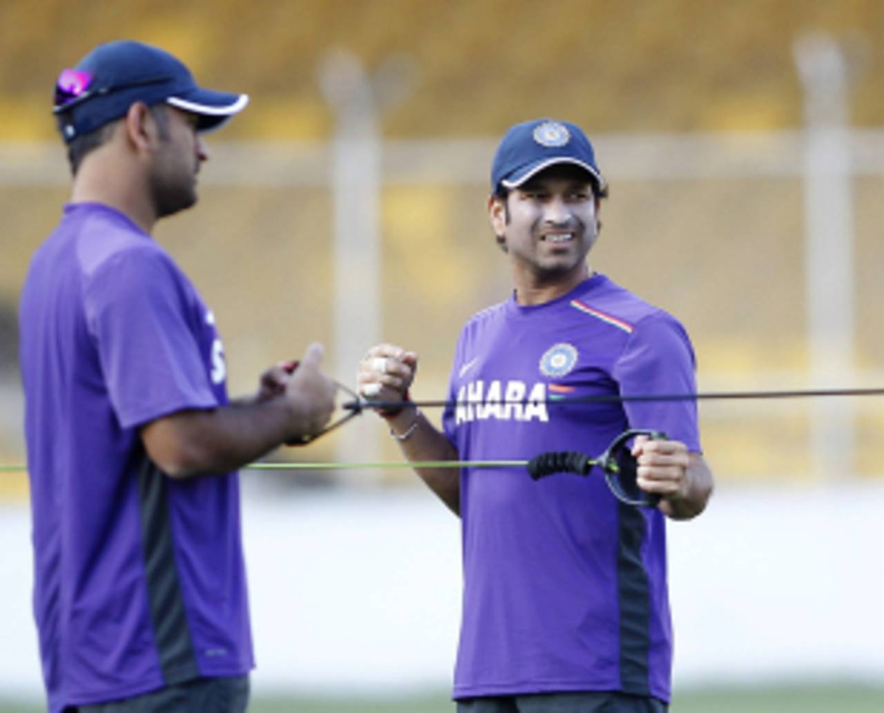 MS Dhoni and Sachin Tendulkar are two men with uncertain futures, but for different reasons&nbsp;&nbsp;&bull;&nbsp;&nbsp;Associated Press