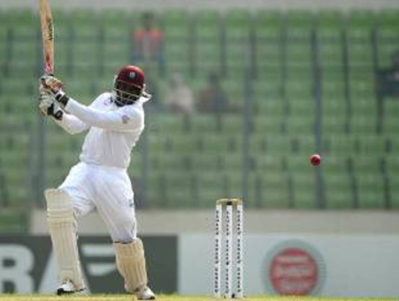 Chris Gayle punished Sohag Gazi's first over by smashing 18 runs, but couldn't dent the debutant's confidence&nbsp;&nbsp;&bull;&nbsp;&nbsp;AFP