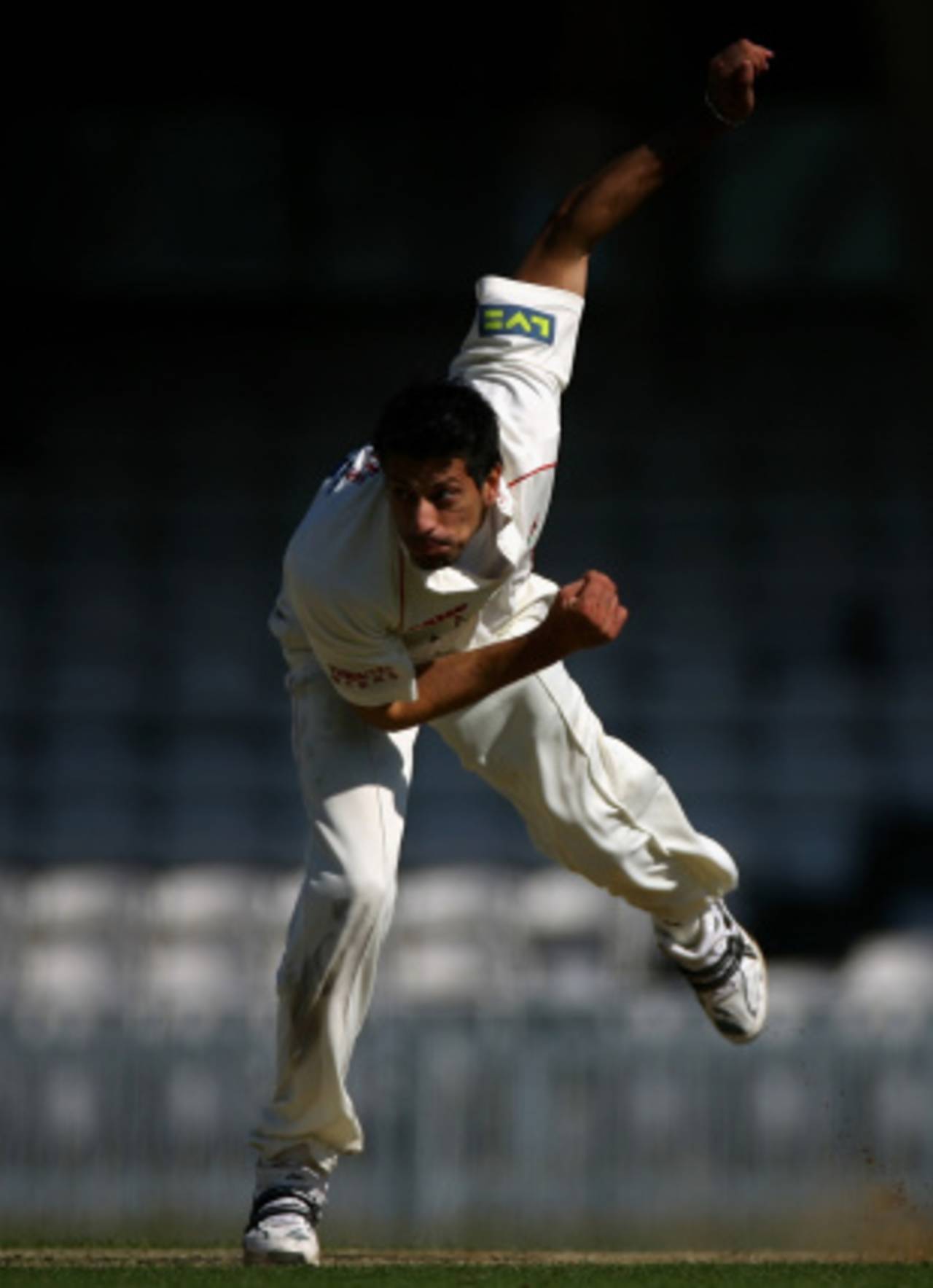 Sajid Mahmood went wicketless in the first innings, Surrey v Lancashire, County Championship Division One, 2nd day, The Oval, April 17, 2008