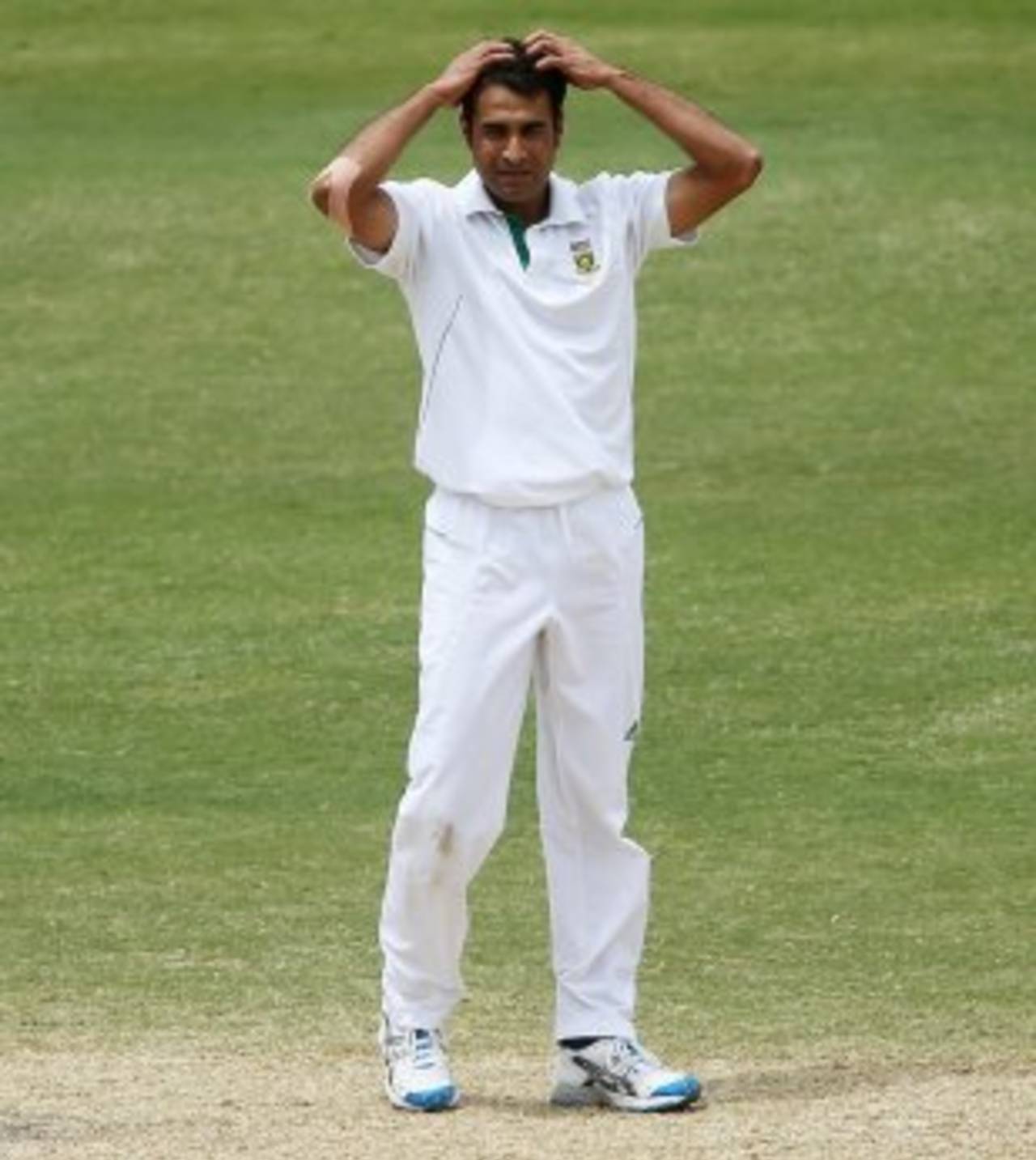 Imran Tahir had match figures of 0 for 260 in 37 overs, Australia v South Africa, 2nd Test, Adelaide, 4th day, November 25, 2012