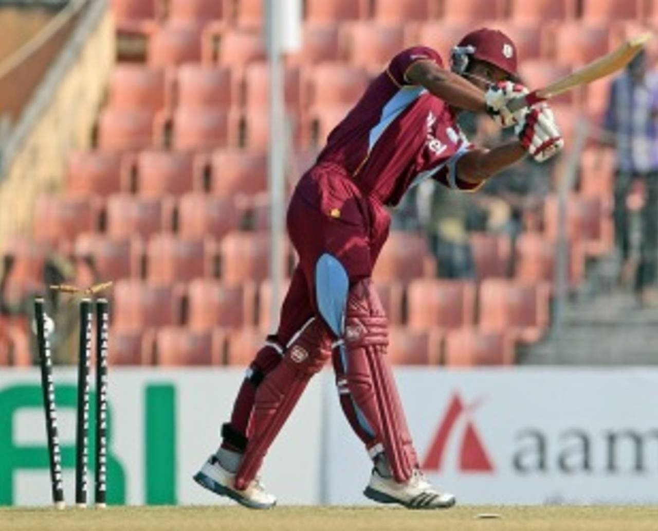 Ottis Gibson, the West Indies coach, on the top order: "Our top order hasn't laid any foundations with any significant scores"&nbsp;&nbsp;&bull;&nbsp;&nbsp;Associated Press