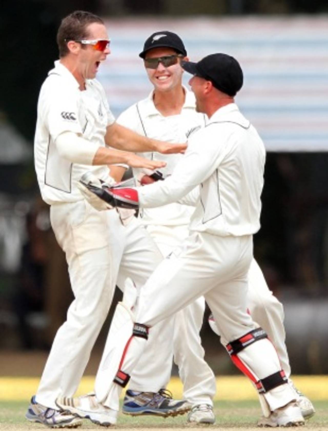 Todd Astle produced the ball of the day to get his first Test wicket&nbsp;&nbsp;&bull;&nbsp;&nbsp;Associated Press