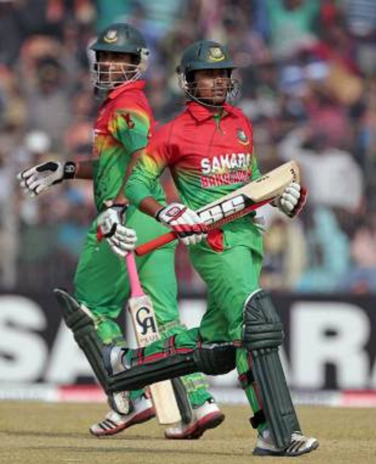 Tamim Iqbal and Anamul Haque added 88 for the opening wicket, Bangladesh v West Indies, 1st ODI, Khulna, November 30, 2012