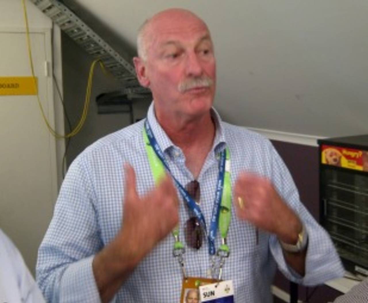 Dennis Lillee at the WACA, December 3, 2012