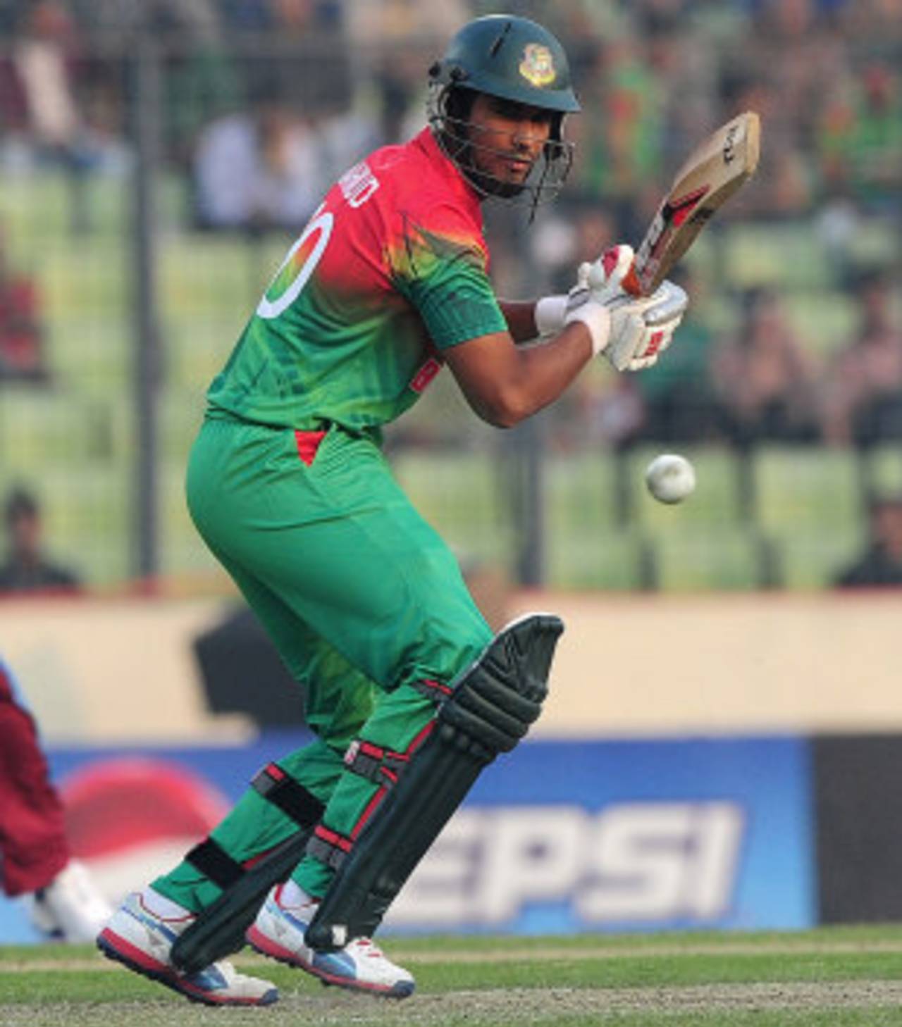Mahmudullah top scored for Bangladesh with 52, Bangladesh v West Indies, 3rd ODI, Mirpur, December 5, 2012