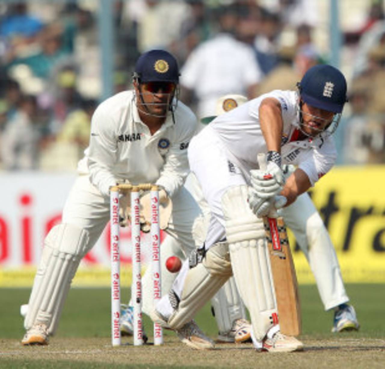 Alastair Cook began another major innings, India v England, 3rd Test, Kolkata, 2nd day, December 6, 2012
