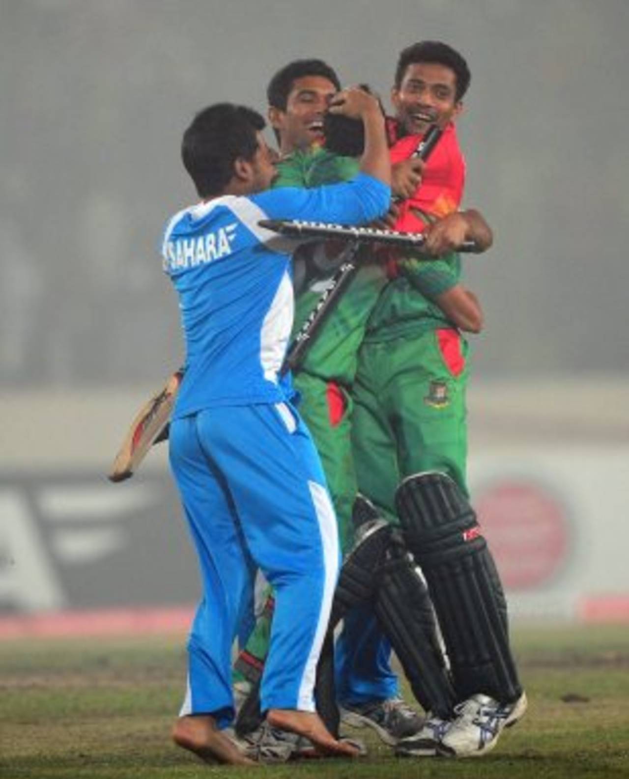 Bangladesh faced several obstacles on their way to victory&nbsp;&nbsp;&bull;&nbsp;&nbsp;AFP