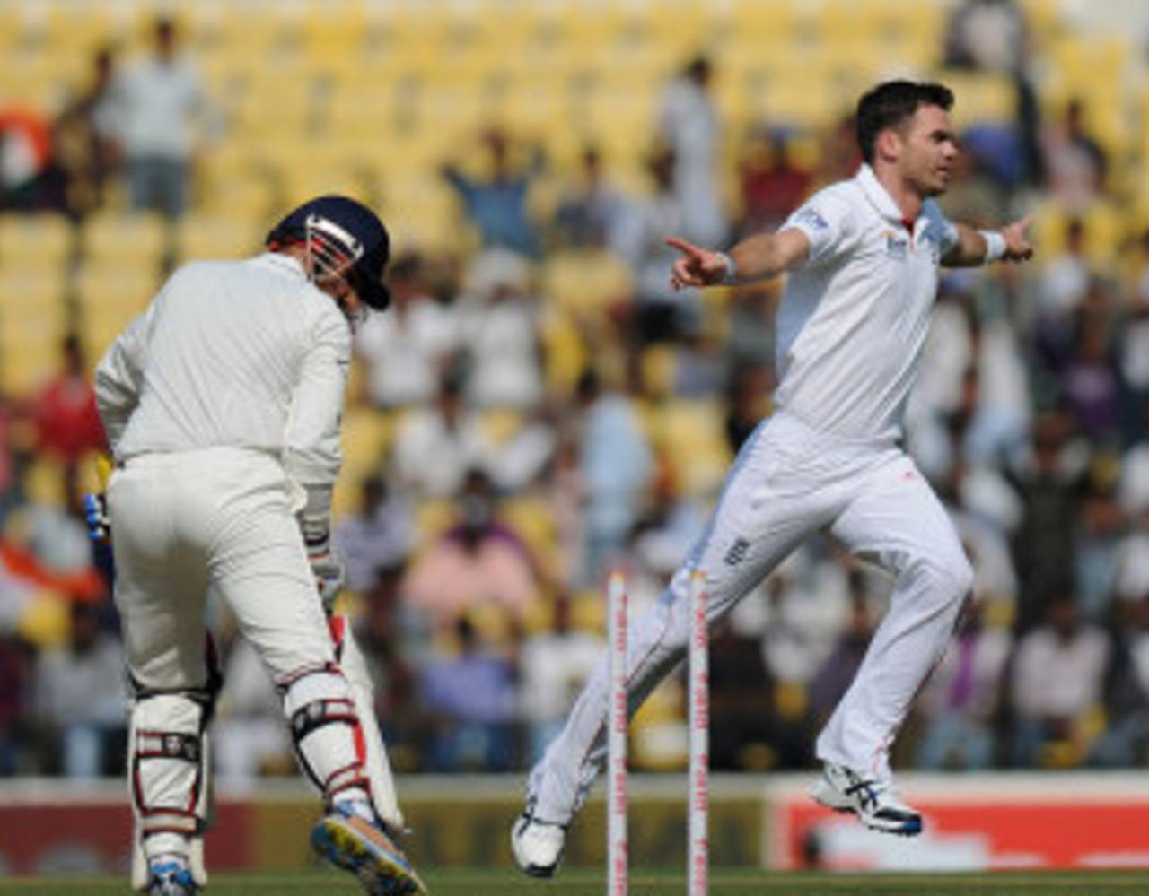 James Anderson has been given a break after his performances in England's Test win&nbsp;&nbsp;&bull;&nbsp;&nbsp;BCCI