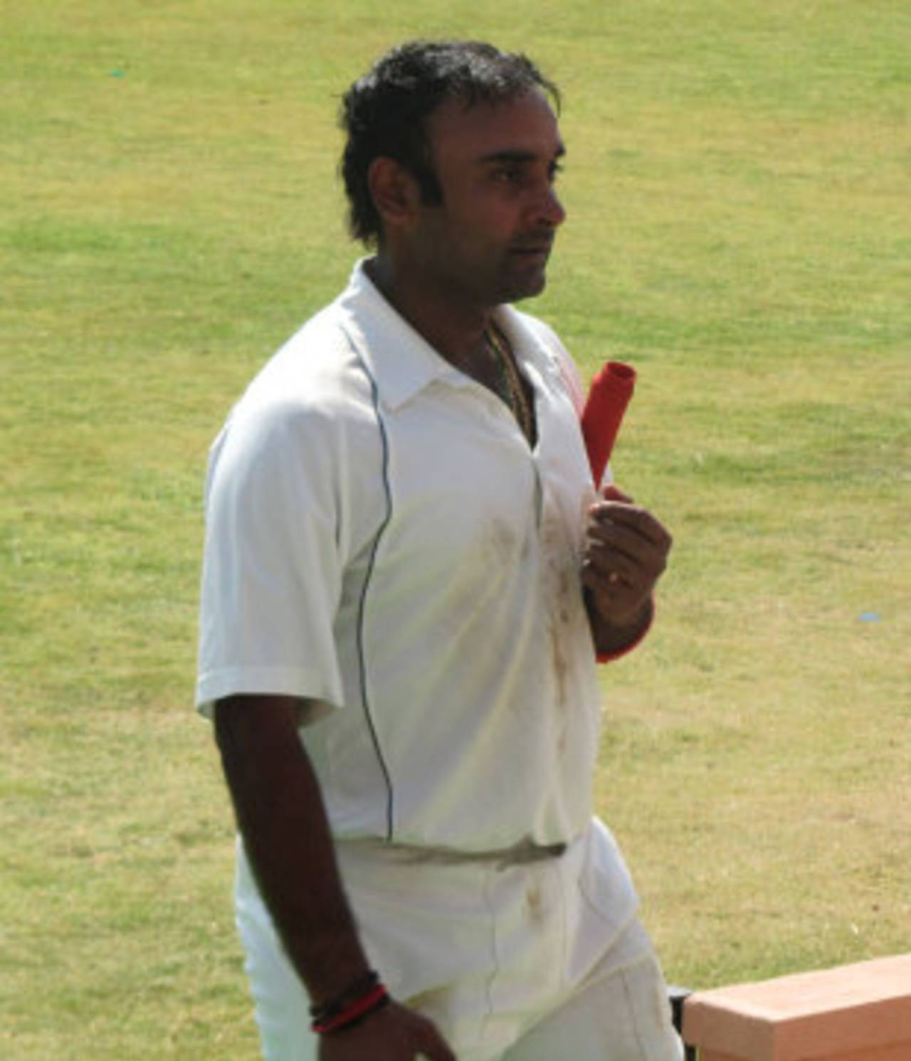 Amit Mishra's unbeaten 202 was his maiden first-class century, Karnataka v Haryana, Ranji Trophy, Group B, Hubli, 2nd day, December 23, 2012