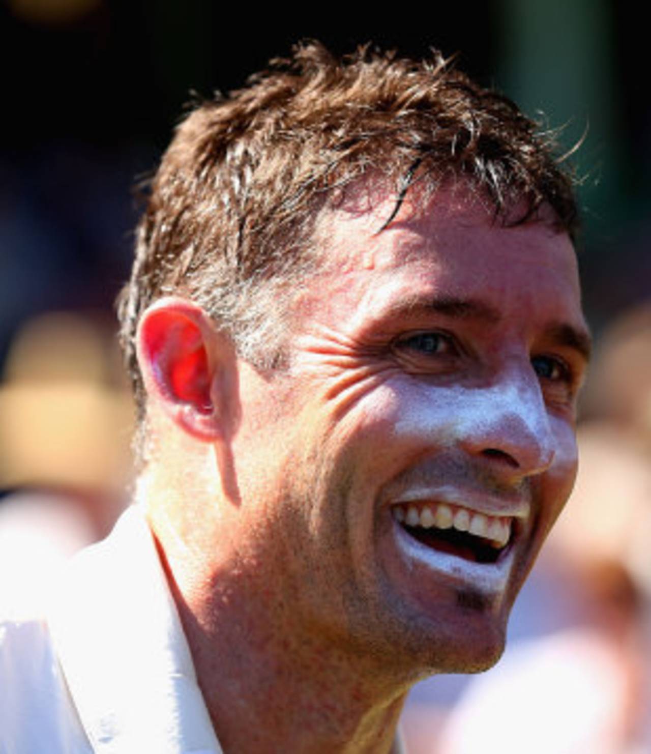 Michael Hussey savours the moment in his final Test, Australia v Sri Lanka, 3rd Test, Sydney, 4th day, January 6, 2013