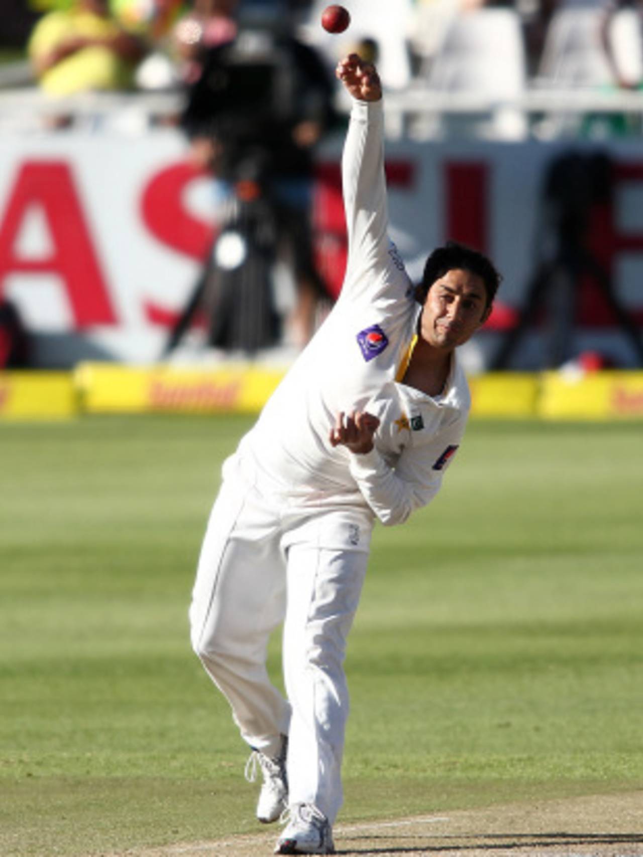 Saeed Ajmal took five wickets, South Africa v Pakistan, 2nd Test, Cape Town, 2nd day, February 15, 2013