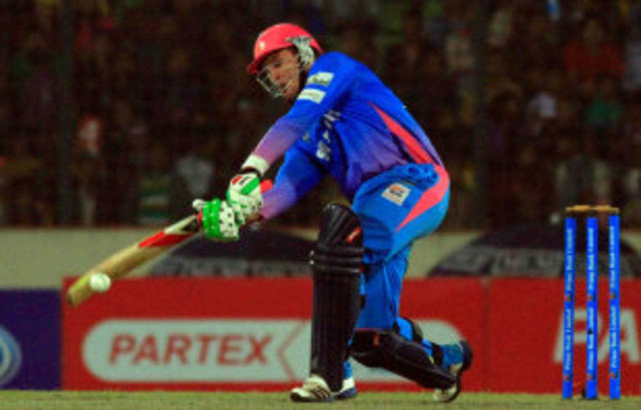 Jason Roy's attacking 40 was in vain, Dhaka Gladiators v Chittagong Kings, BPL final, Mirpur, February 19, 2013
