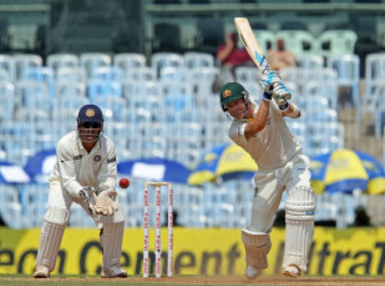 Michael Clarke went on to make a hundred after getting a life on 39&nbsp;&nbsp;&bull;&nbsp;&nbsp;BCCI