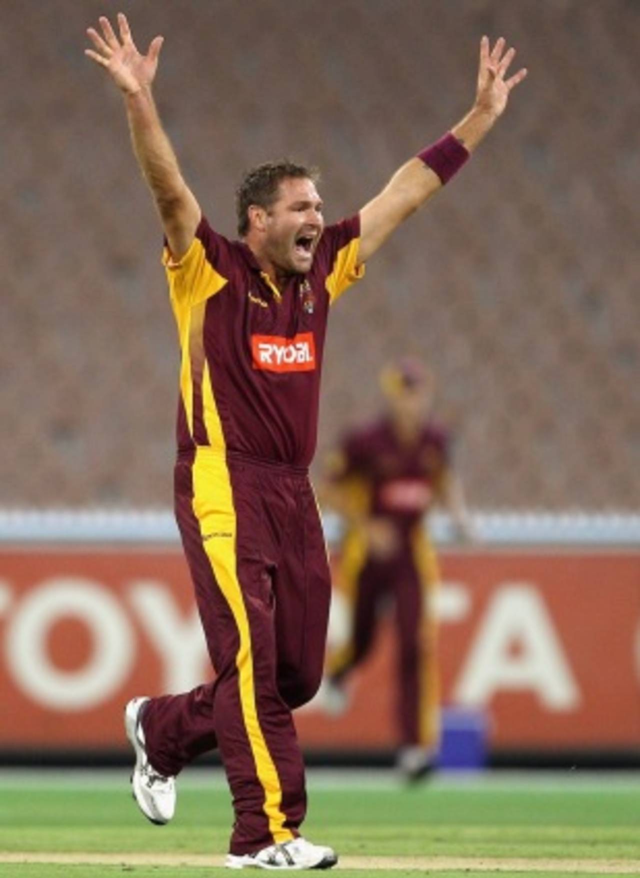 Ryan Harris' four wickets helped Queensland clinch the Ryobi Cup title by two runs&nbsp;&nbsp;&bull;&nbsp;&nbsp;Getty Images