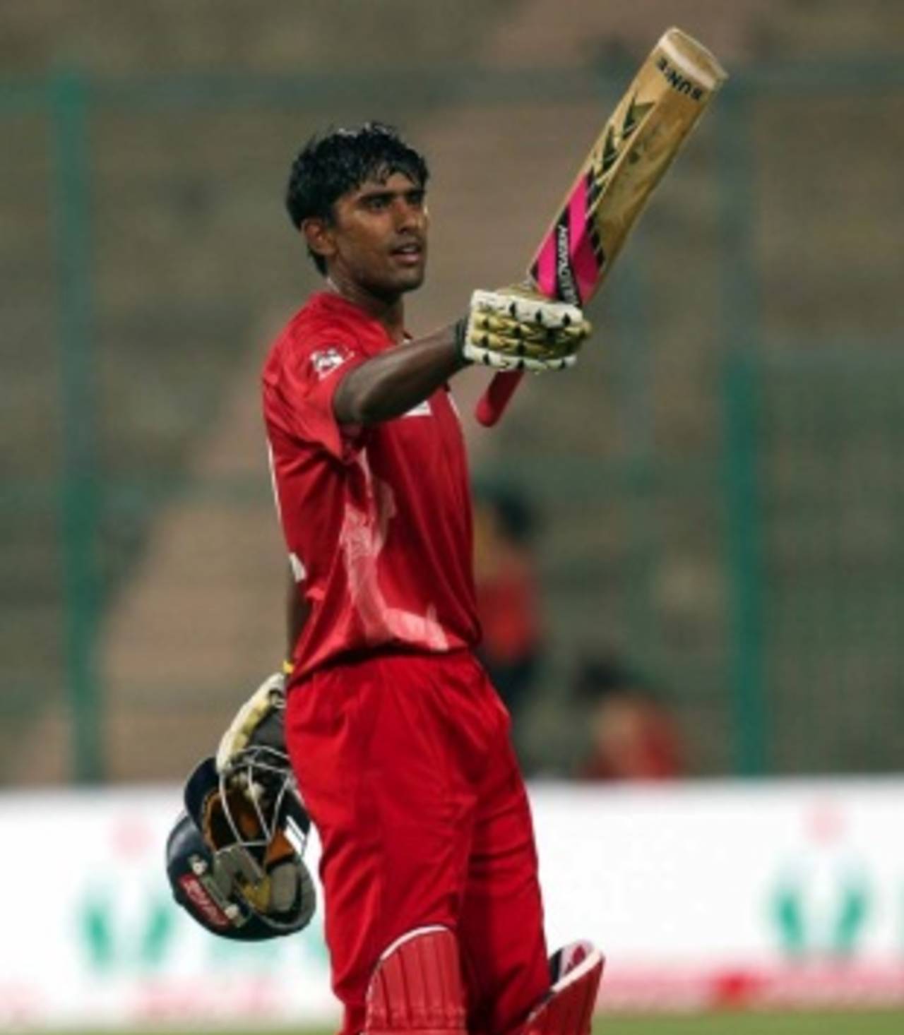 Kaunain Abbas, the captain of Jain University Bangalore team, University Cricket Challenge, February 24, 2013