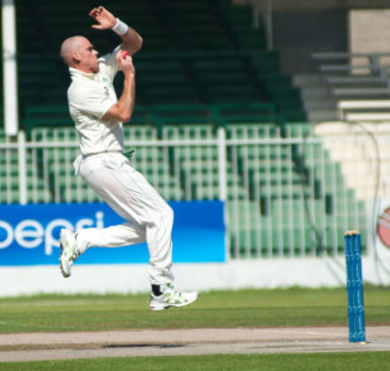 Trent Johnston took four wickets to dismiss UAE for 360, United Arab Emirates v Ireland, ICC Intercontinental Cup, Sharjah, 4th day, March 15, 2013
