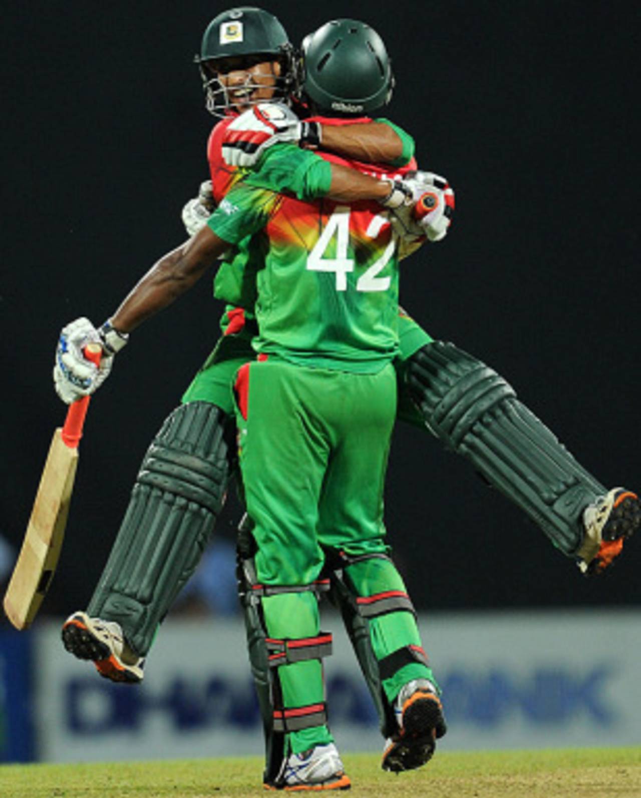 Nasir Hossain kept a calm head to lead Bangladesh to a tight win&nbsp;&nbsp;&bull;&nbsp;&nbsp;AFP