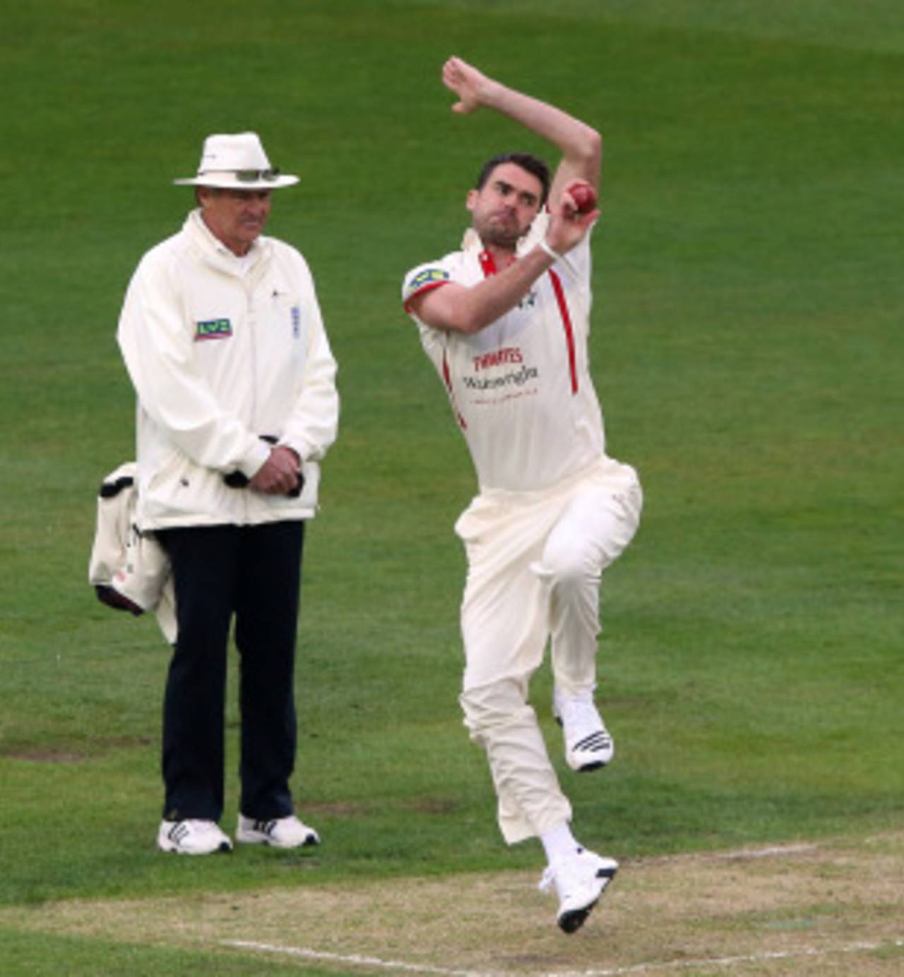 James Anderson provided some much-needed potency for Lancashire against Kent&nbsp;&nbsp;&bull;&nbsp;&nbsp;Getty Images