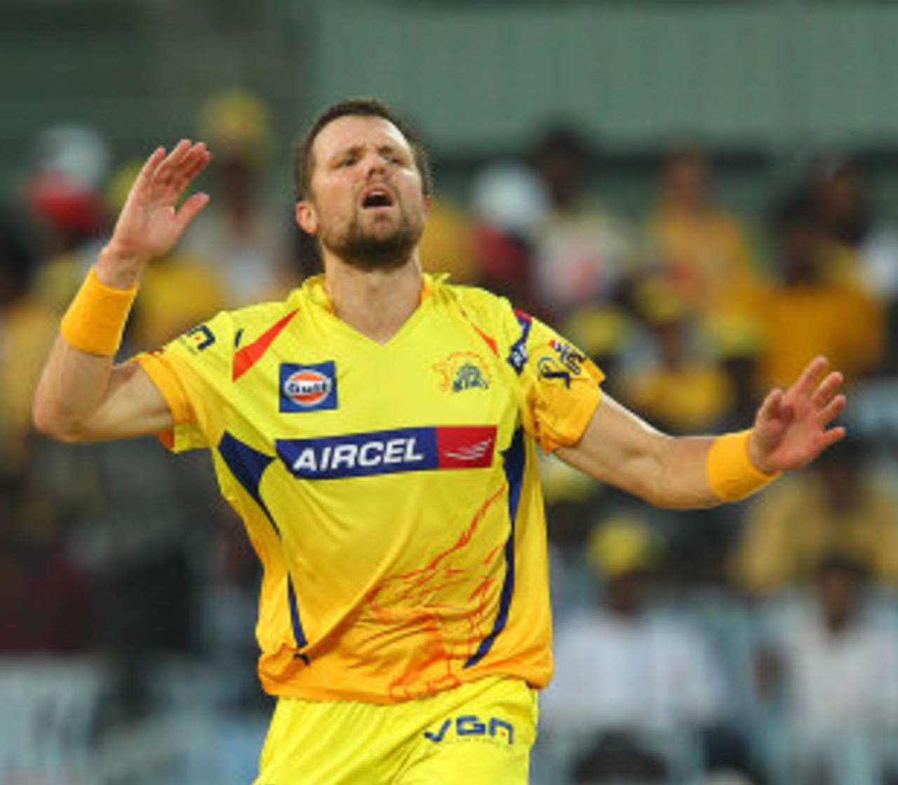 Dirk Nannes was all over the place in his first over&nbsp;&nbsp;&bull;&nbsp;&nbsp;BCCI