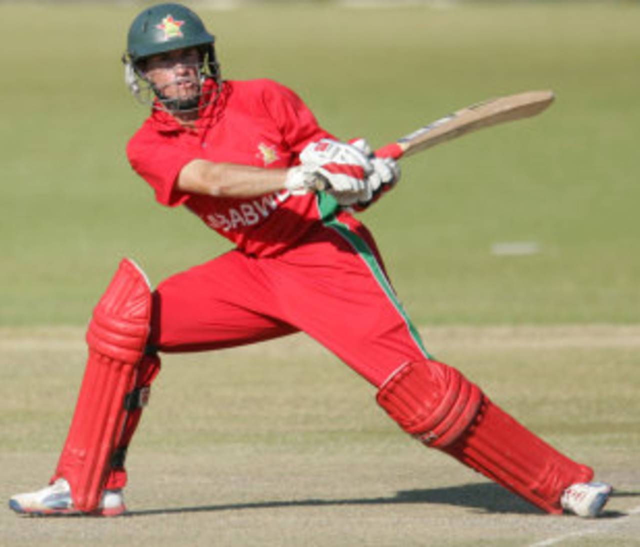 Sean Williams plays a reverse sweep, Zimbabwe v Bangladesh, 2nd ODI, Bulawayo, May 5, 2013