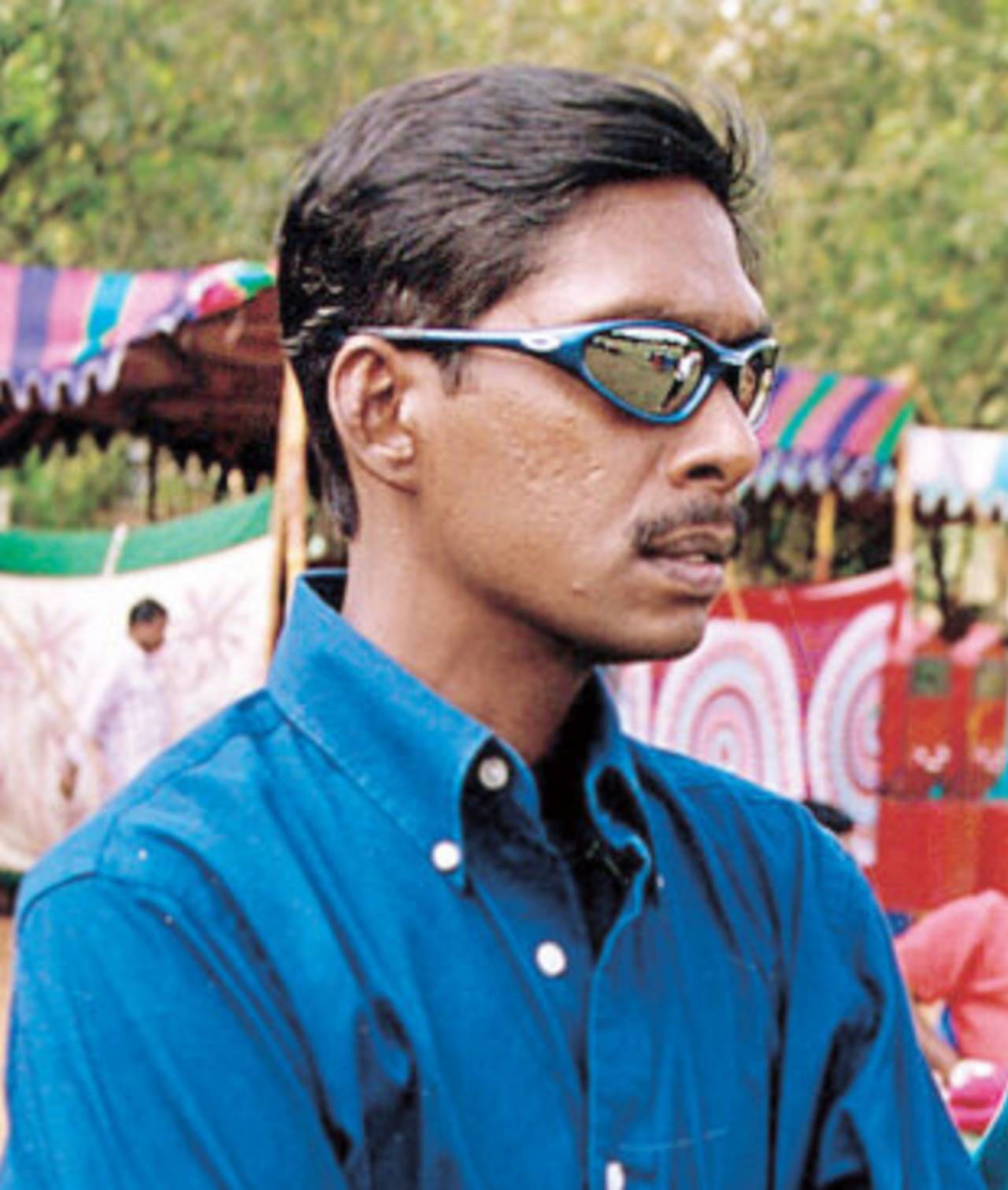 L Sivaramakrishnan in sunglasses, India, May 6, 2013