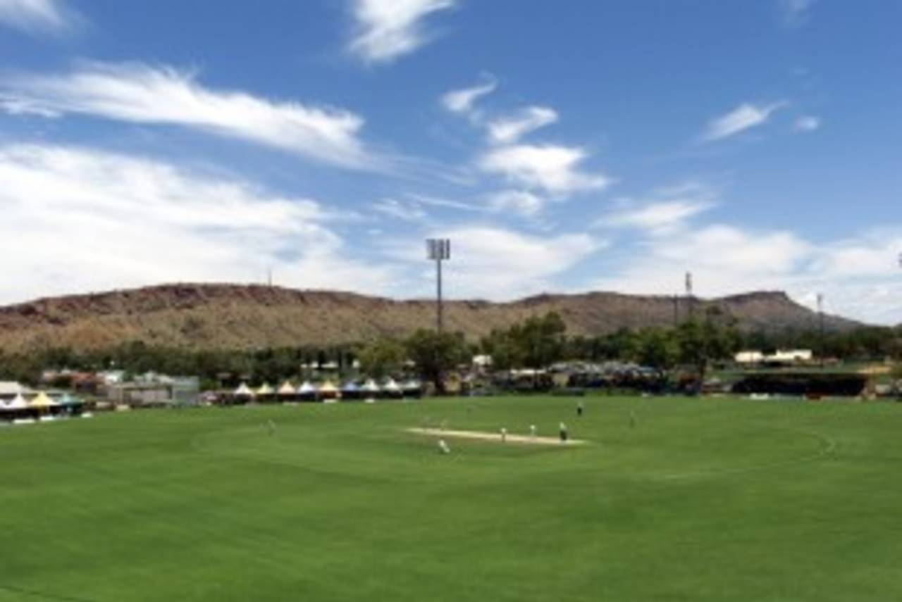 An overview of Traeger Park, Alice Springs, November 13, 2000