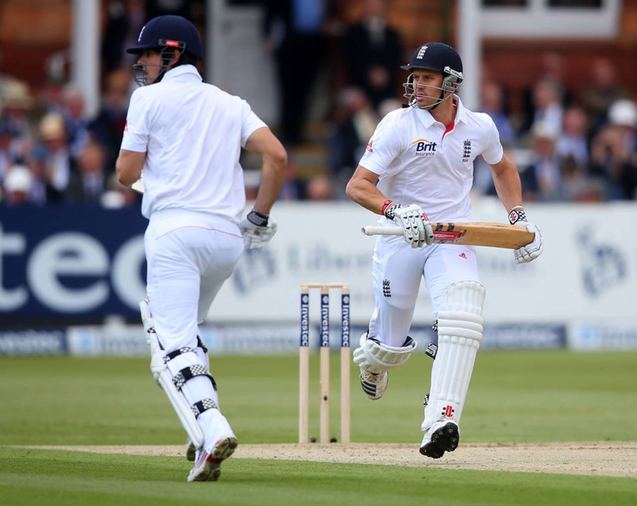 Alastair Cook and Nick Compton put on 43 for the first wicket, England v New Zealand, 1st Investec Test, Lord's, 1st day, May 16, 2013