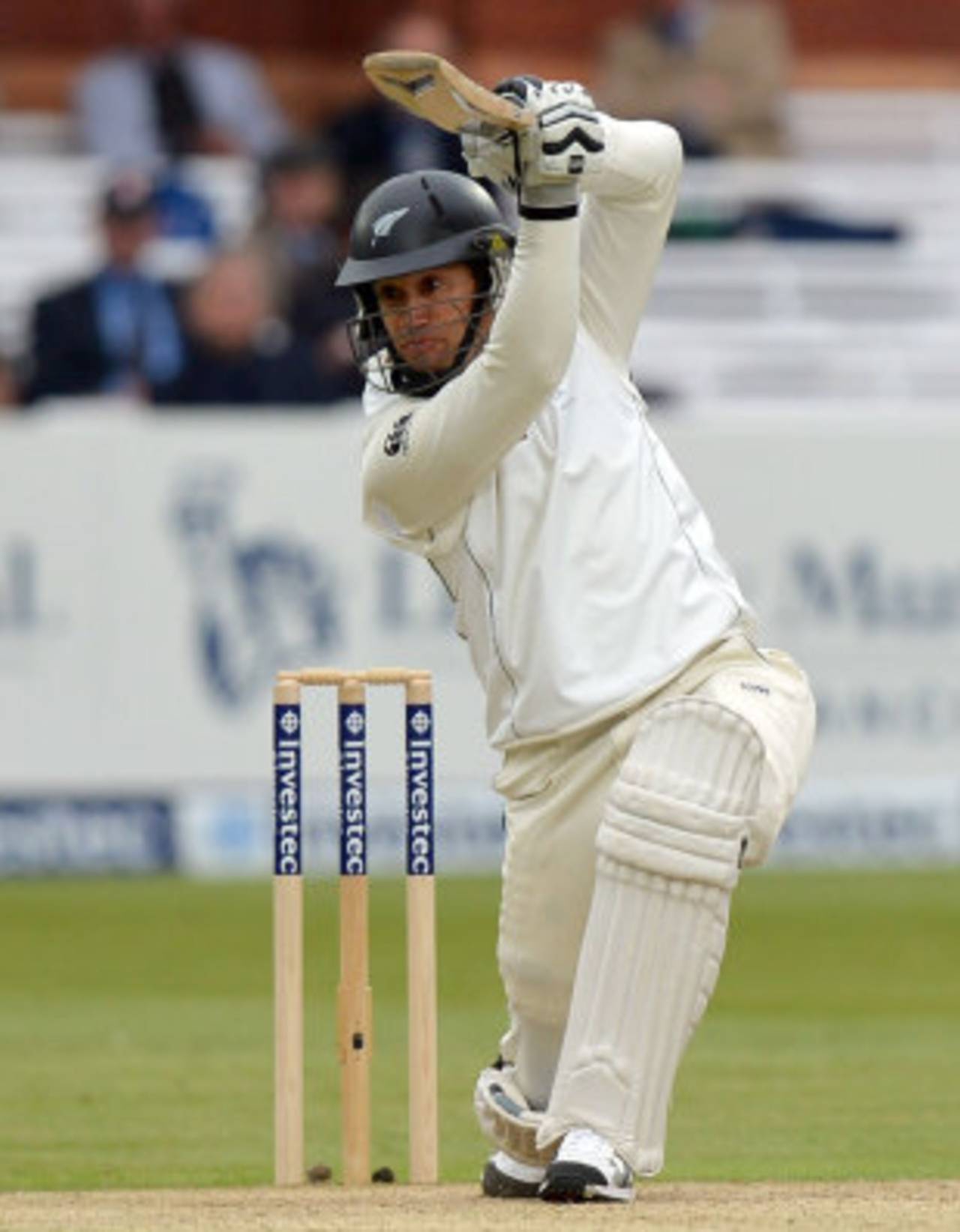 Ross Taylor struck 13 fours in his brisk innings, England v New Zealand, 1st Investec Test, Lord's, 2nd day, May 17, 2013