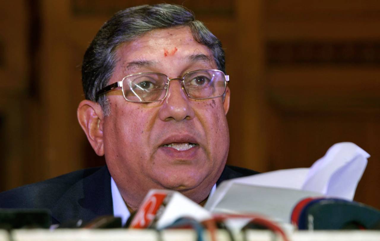 N Srinivasan has indicated to his supporters within the BCCI that he is unlikely to continue as the board president&nbsp;&nbsp;&bull;&nbsp;&nbsp;Associated Press