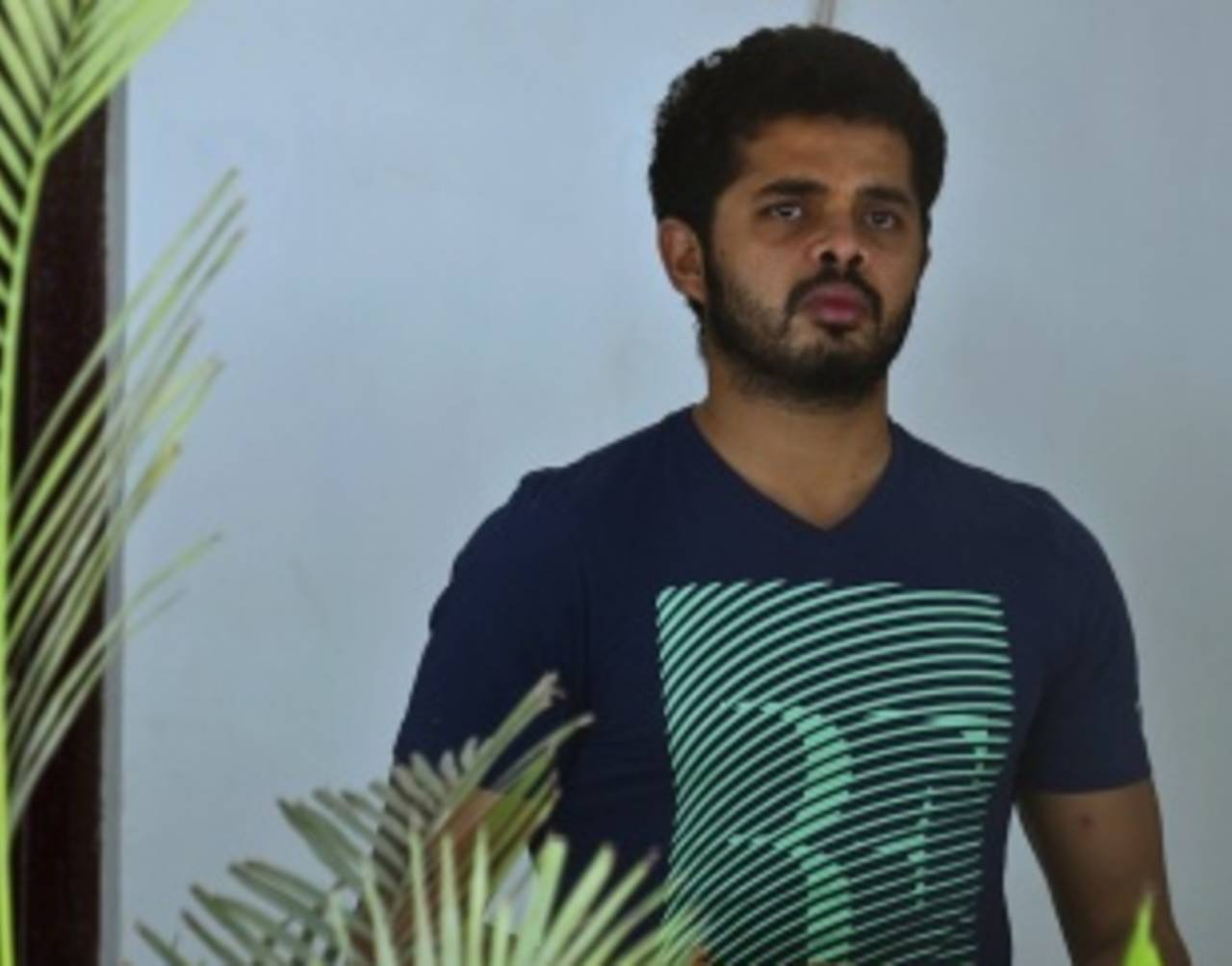 Sreesanth ahead of his departure for court, Delhi, May 28, 2013