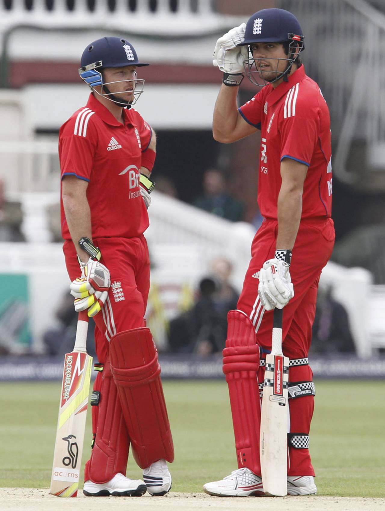 Ian Bell and Alastair Cook put on 45 for the first wicket, England v New Zealand, 1st ODI, Lord's, May 31, 2013