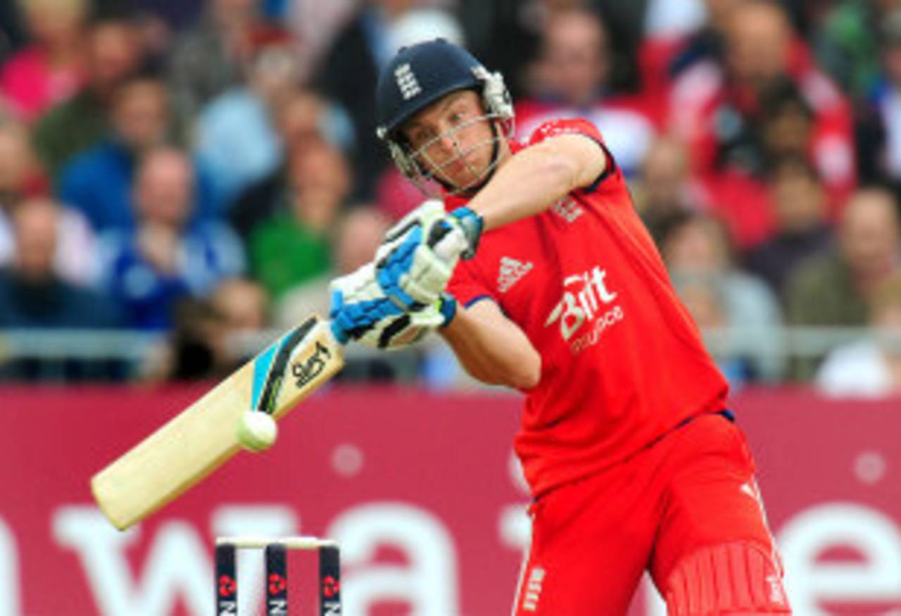Jos Buttler produced some explosive hitting, England v New Zealand, 2nd ODI, Trent Bridge, June 5, 2013