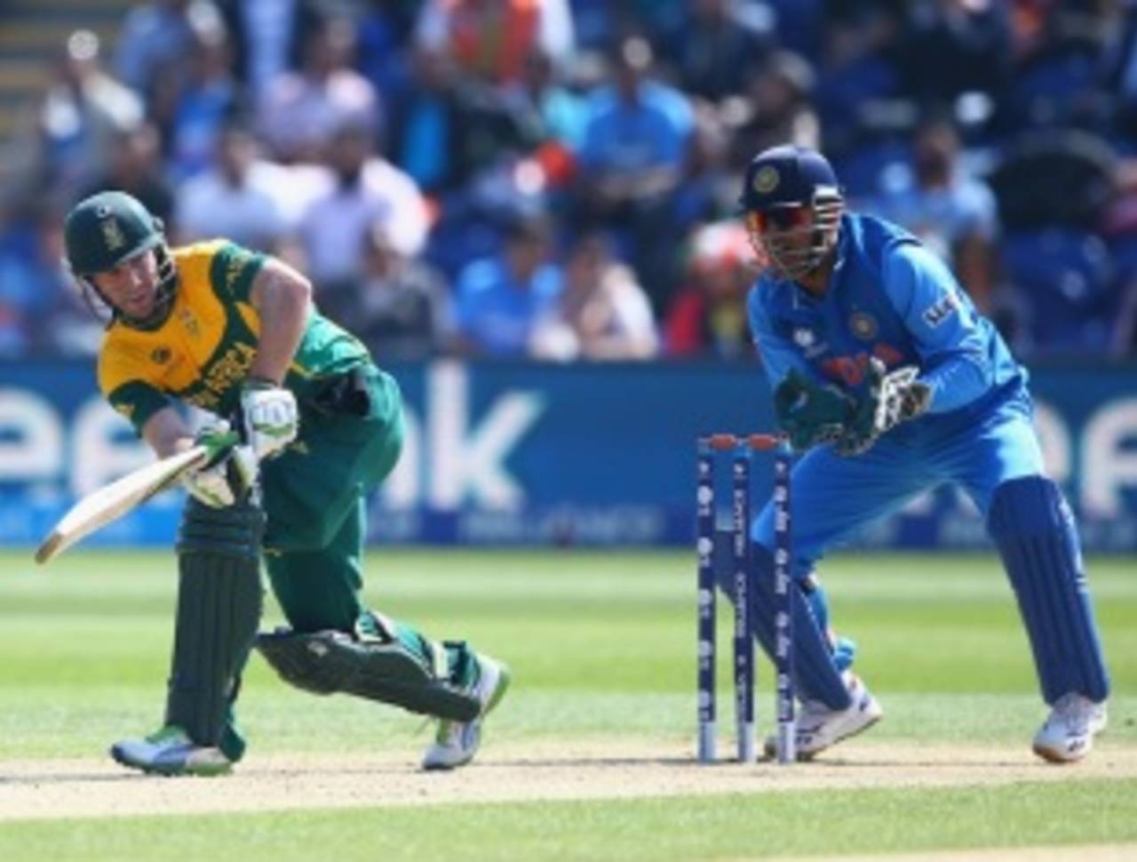 AB de Villiers' fourth consecutive ODI fifty went in vain&nbsp;&nbsp;&bull;&nbsp;&nbsp;Getty Images