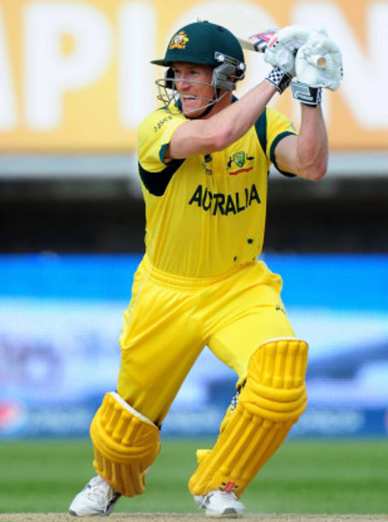George Bailey played a lone hand for Australia, England v Australia, Champions Trophy, Group A, Edgbaston, June 8, 2013