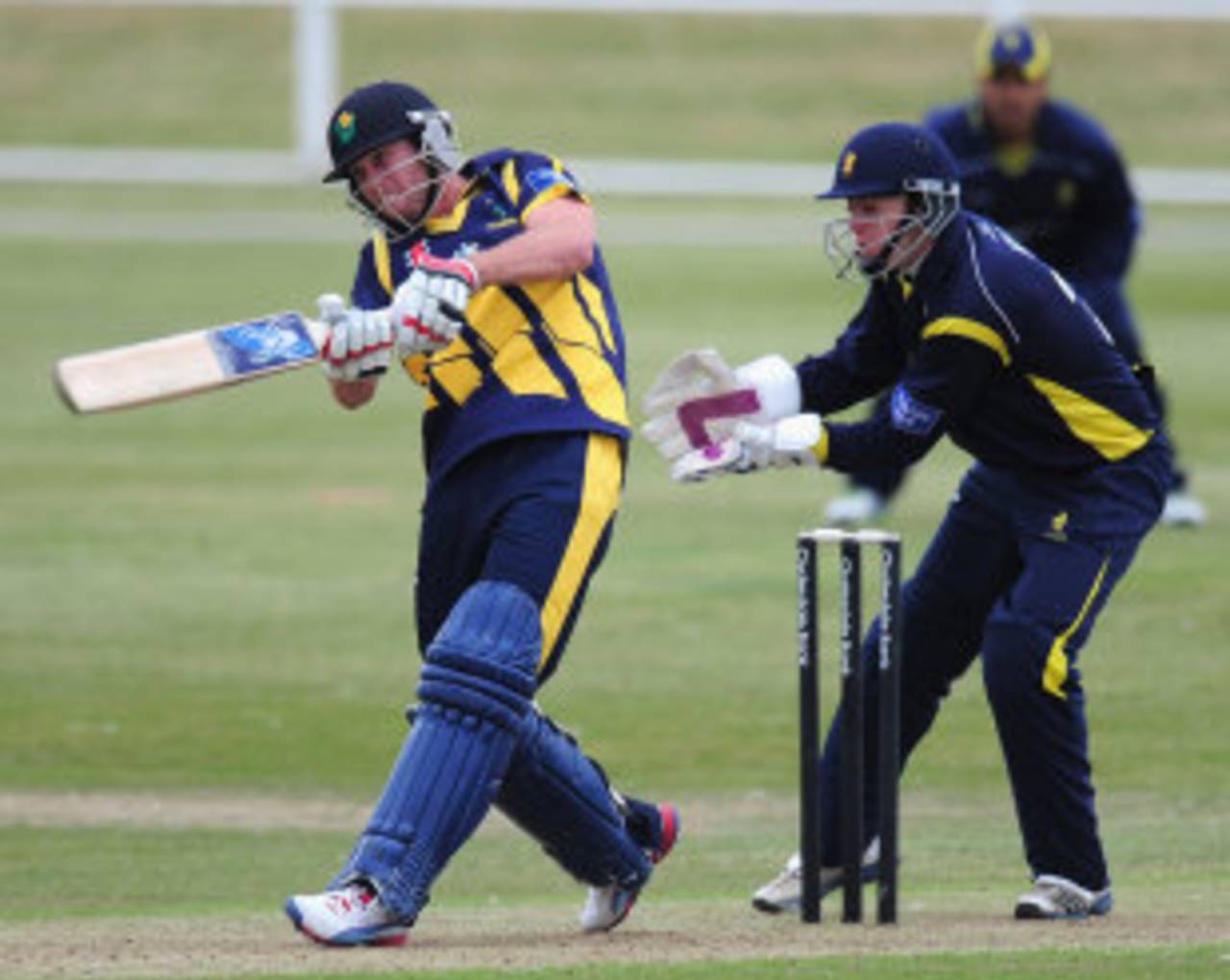 Chris Cooke fell two short of a century, Unicorns v Glamorgan, Yorkshire Bank 40, Group C, Southend, June, 9, 2013