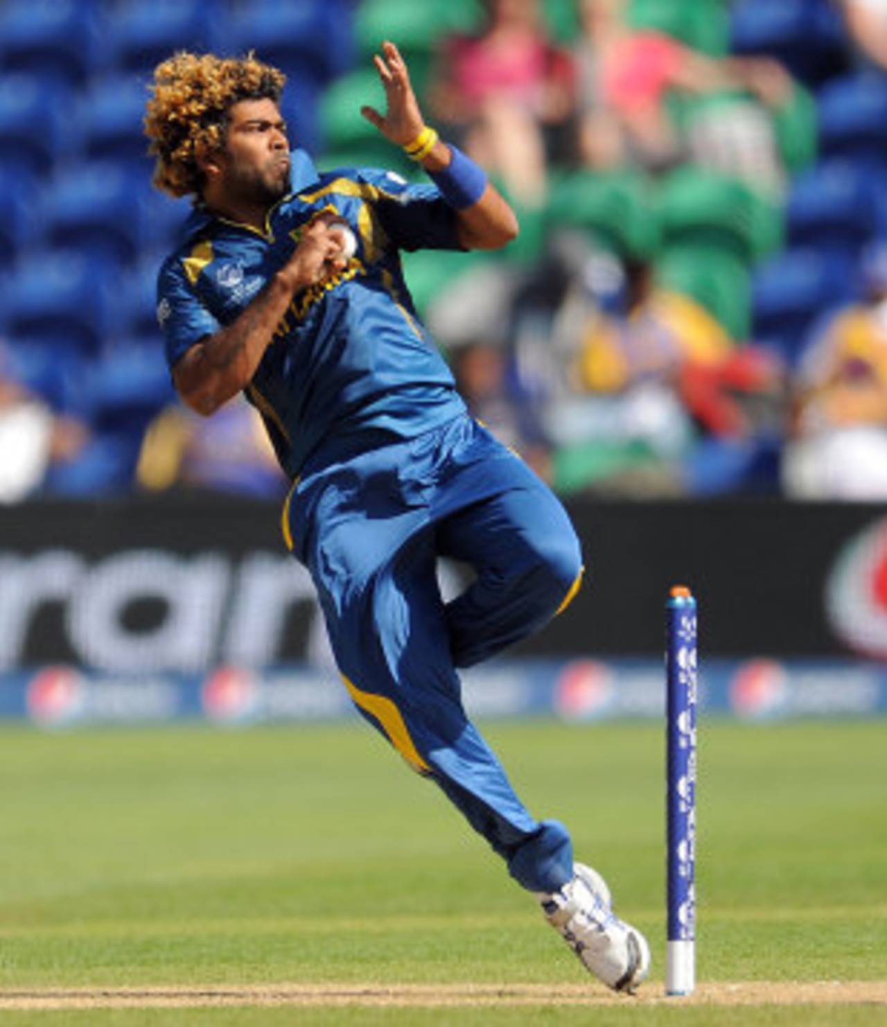 Lasith Malinga was in inspired form, New Zealand v Sri Lanka, Champions Trophy, Group A, Cardiff, June 9, 2013