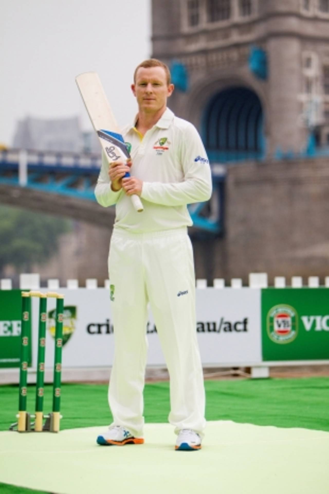 Chris Rogers at an Australia team event on the Thames, London, June 20, 2013