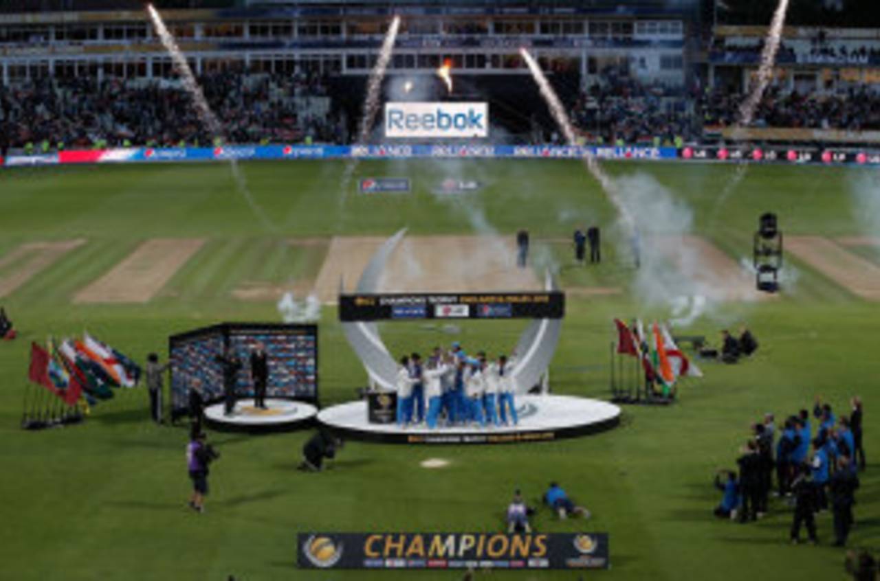 Edgbaston was the venue for India's triumph in the Champions Trophy final&nbsp;&nbsp;&bull;&nbsp;&nbsp;International Cricket Council