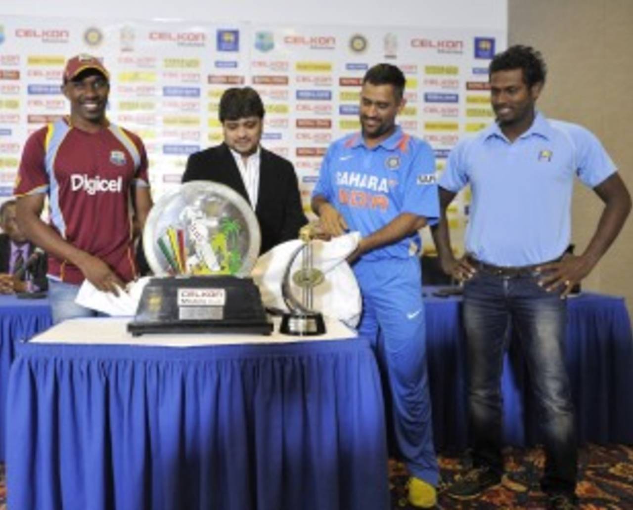'Thank you India' - A host of Indian companies are sponsoring the tri-series&nbsp;&nbsp;&bull;&nbsp;&nbsp;AFP