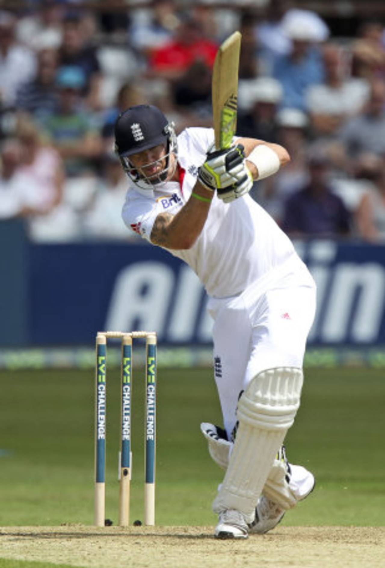 Kevin Pietersen was in attacking mode on his England return, Essex v England, 1st day, Chelmsford, June 30, 2013