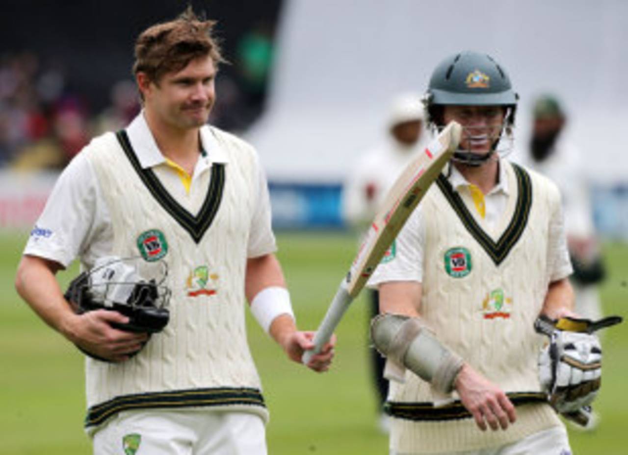 Shane Watson compared his new opening partnership with Chris Rogers to the productive one he had with Simon Katich&nbsp;&nbsp;&bull;&nbsp;&nbsp;PA Photos