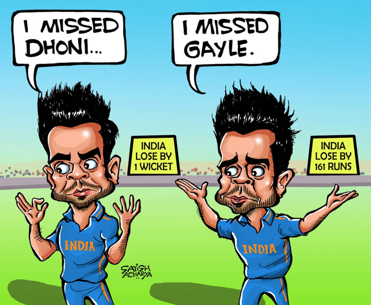 Cartoon: I'll be missing you