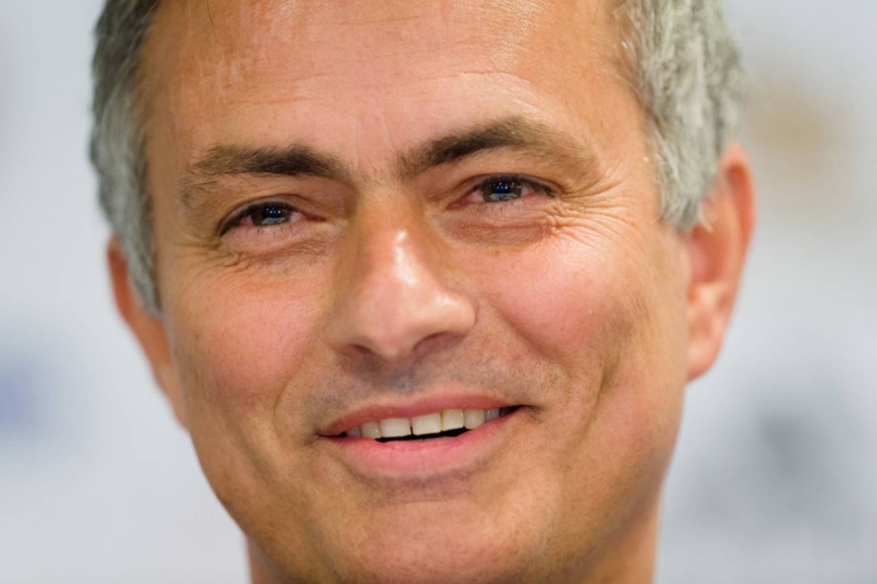 Chelsea football club manager Jose Mourinho, 10 June 2013