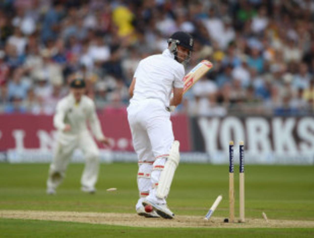 Jonathan Trott's dismissal was one of a number that could have been avoided&nbsp;&nbsp;&bull;&nbsp;&nbsp;Getty Images